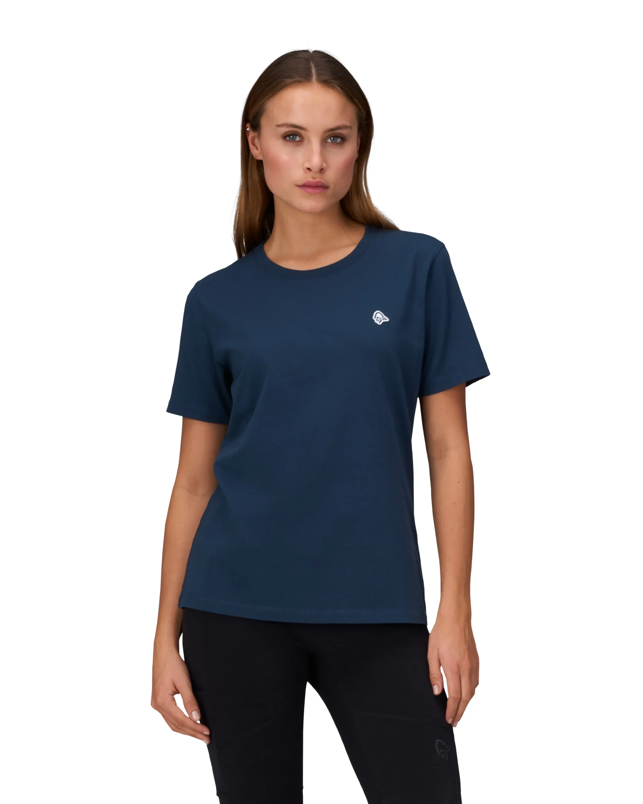 T-Skjorter/Long Sleeves-Norrøna /29 Cotton Viking Patch T-Shirt W's