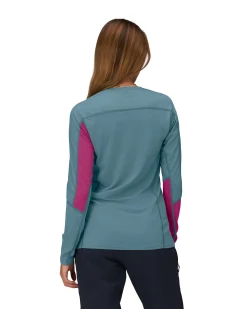 T-Skjorter/Long Sleeves-Norrøna Falketind Equaliser Merino Round Neck W's