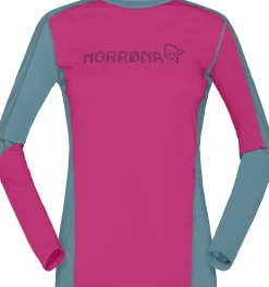 T-Skjorter/Long Sleeves-Norrøna Falketind Equaliser Merino Round Neck W's