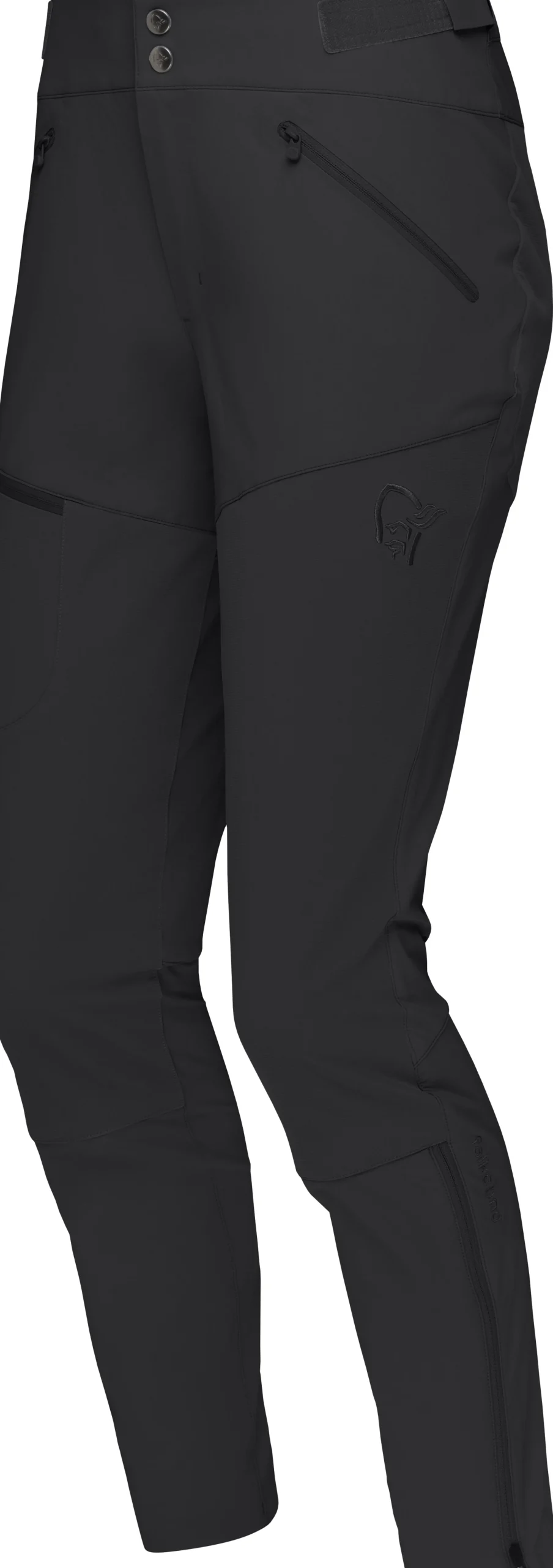 Bukser-Norrøna Falketind Rugged Slim Pants W's Caviar Black