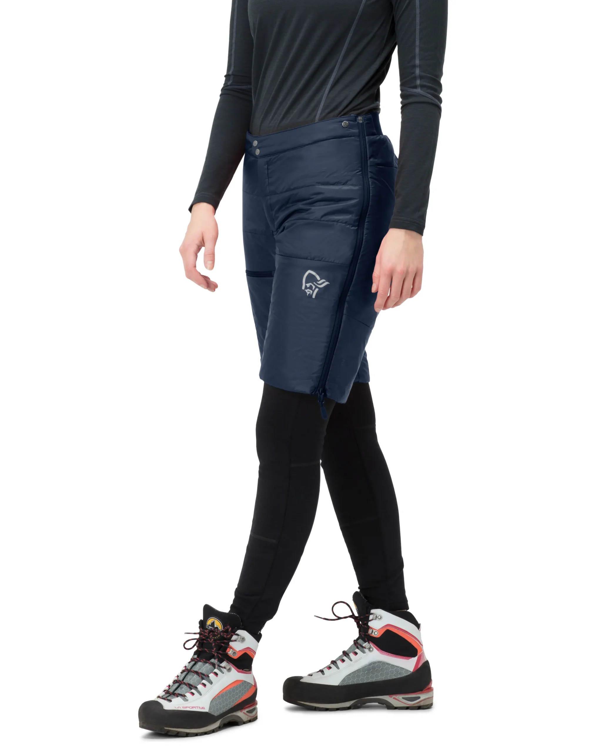 Bukser-Norrøna Falketind Thermo40 Shorts W's Indigo Night Blue