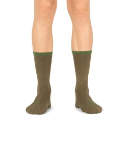 Sokker|Sokker-Norrøna Finnskogen Mid Weight Merino Socks Dark Olive