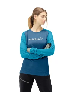 T-Skjorter/Long Sleeves-Norrøna Fjørå Equaliser Lightweight Long Sleeve (W)