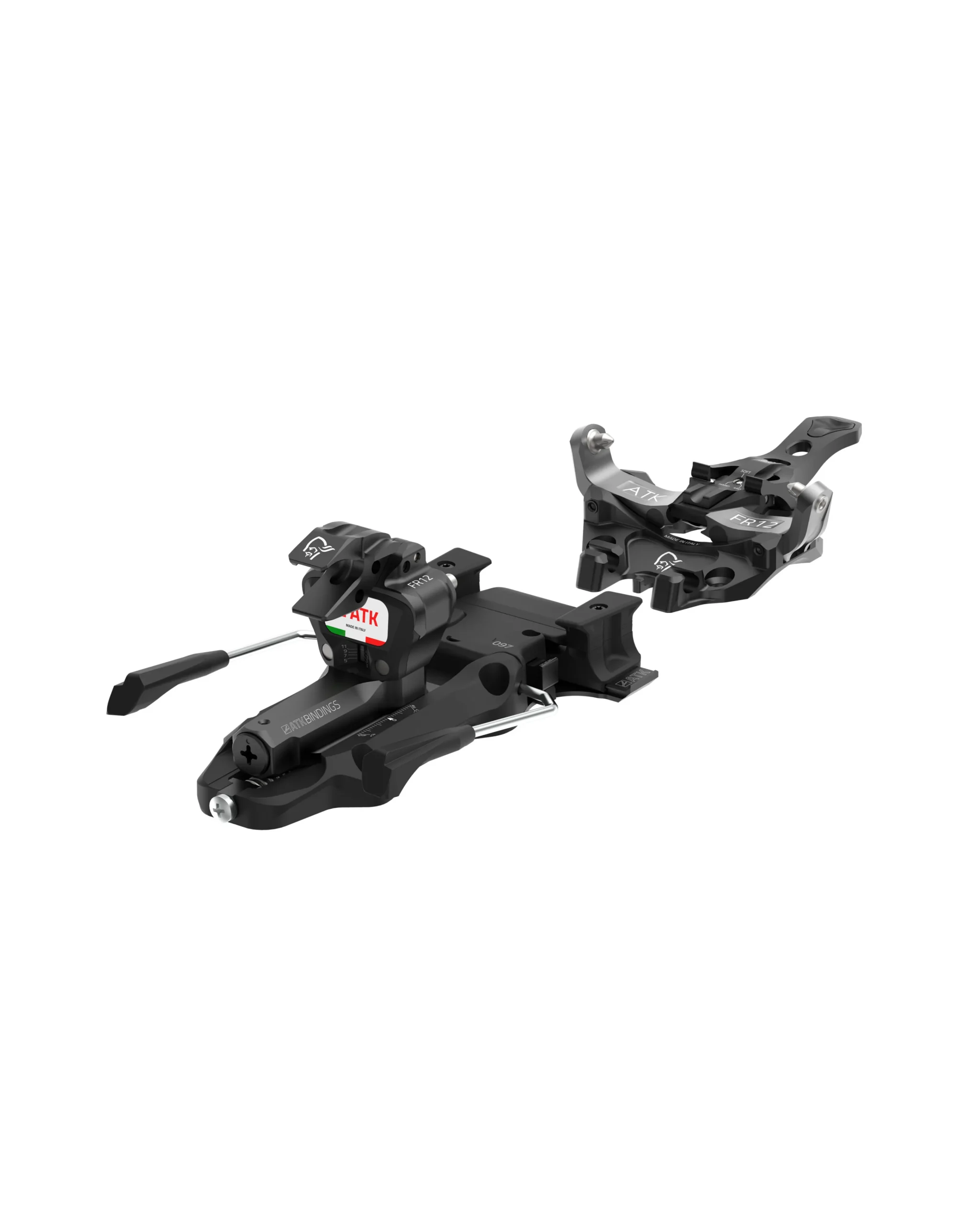 Skis|Ski-Norrøna Lofoten X ATK FR12 Bindings Caviar Black