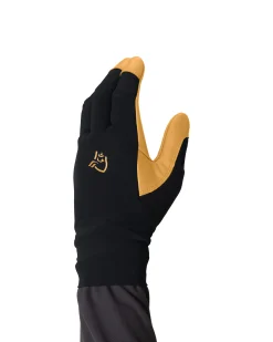 Hansker/Votter|Hansker/Votter-Norrøna Lyngen Infinium Leather Gloves Caviar Black