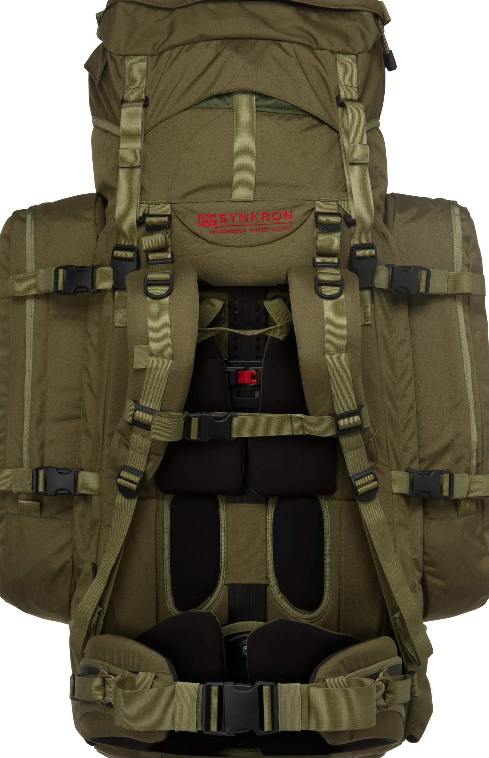 Ryggsekk|Ryggsekk-Norrøna Recon Para Ranger 120L Synkron Pack Green