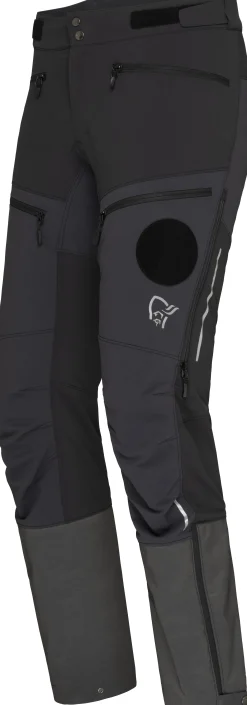 Bukser-Norrøna Trollveggen Flex1 Rescue Pants M's Caviar Black