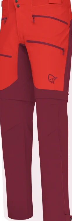 Bukser-Norrøna Trollveggen Flex1 Zip-off Pants M's