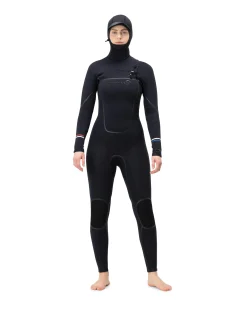 Våtdrakter|Våtdrakter-Norrøna Unstad 5.5/5/4 Hooded Wetsuit M's Caviar Black